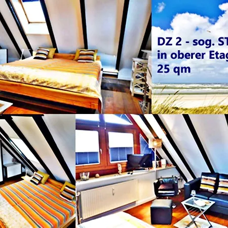 Deichwiese Sylt-westerland 2-5 Personen-3 Schlafzimmer-terrasse Westerland