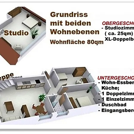 דירה Deichwiese Sylt-westerland 2-5 Personen-3 Schlafzimmer-terrasse ווסטרלנד